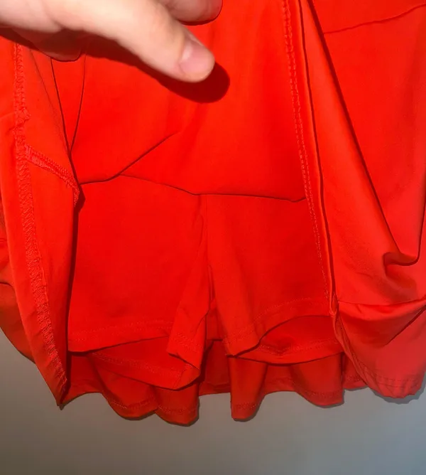 Skirt With Shorts Red Size L - Image 2
