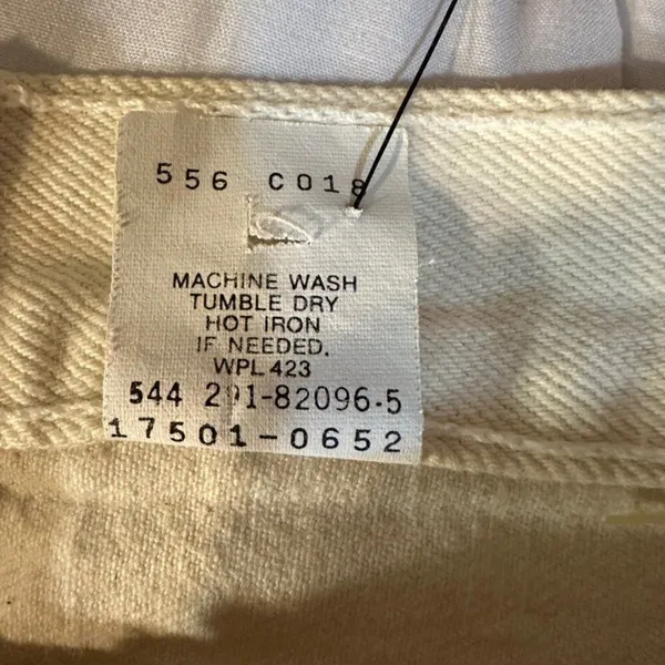 Levi’s Vintage 501 Size 7 Inseam 25 inches Made in USA 1991 - Image 10
