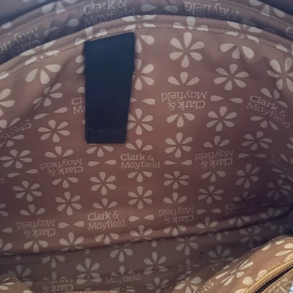 Taupe Laptop Bag with Sophisticated Design - Image 14