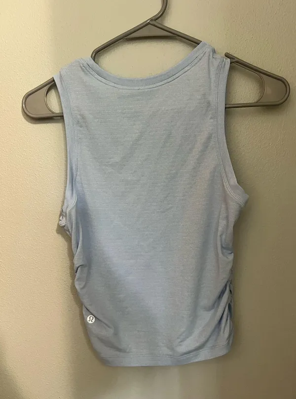 Lululemon License to Train Tank Top Blue - Image 2