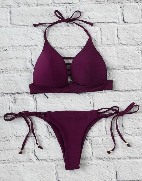 Deep purple swimsuit Size M - Image 2