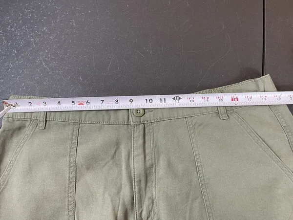 Aeropostale Aero Utility Cargo Pants Women XL Green Y2K Straight Leg Relaxed NWT - Image 15