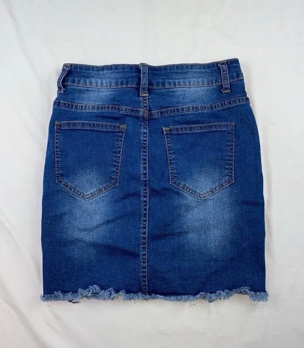 NEW Jean Skirt Blue - Image 4