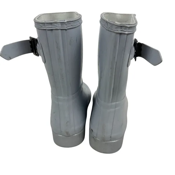 Hunter Womens Short Gloss Rain Boots Size 6 - Image 6
