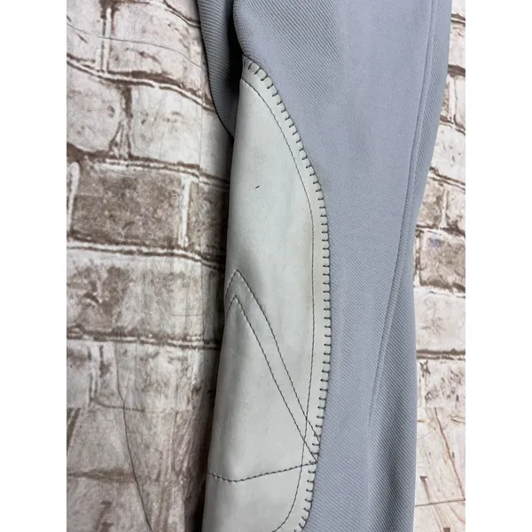Pikeur Womens Horseback Riding Breeches Gray Pants‎ Size Small - Image 3