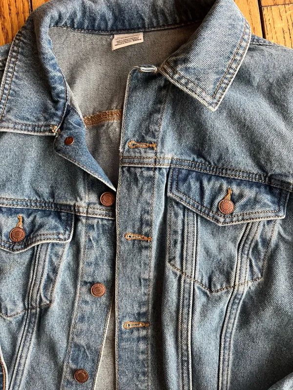 PINK Victoria's Secret Denim Jacket - Image 7