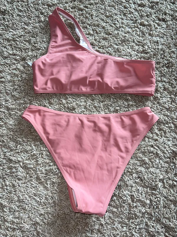 SheIn NWT  One Shoulder Bikini Set - Image 2