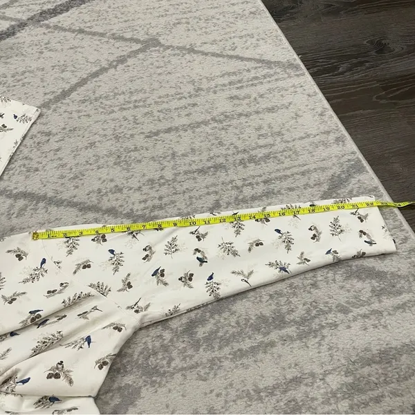 Croft & Barrow Off White Patterned Turtle Neck Long Sleeve - Image 11