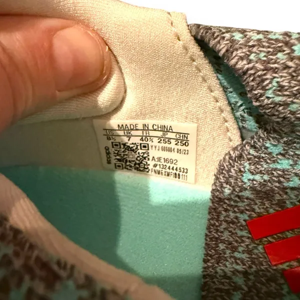 Adidas Ultraboost Light Flash Aqua Blue Low Top‎ Running Shoes Sz 8.5 Women's - Image 11