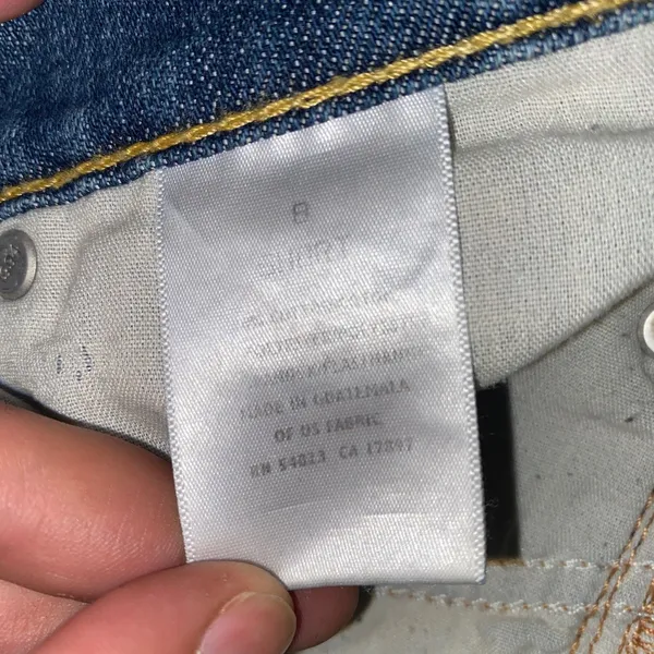 Old Navy Medium Wash Blue Denim The Diva Skinny Jeans Women's Size 8 Short - Image 6