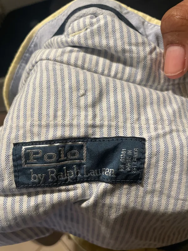 Polo Ralph Lauren Men's Light Yellow Casual Shorts Waist 32 - Image 2