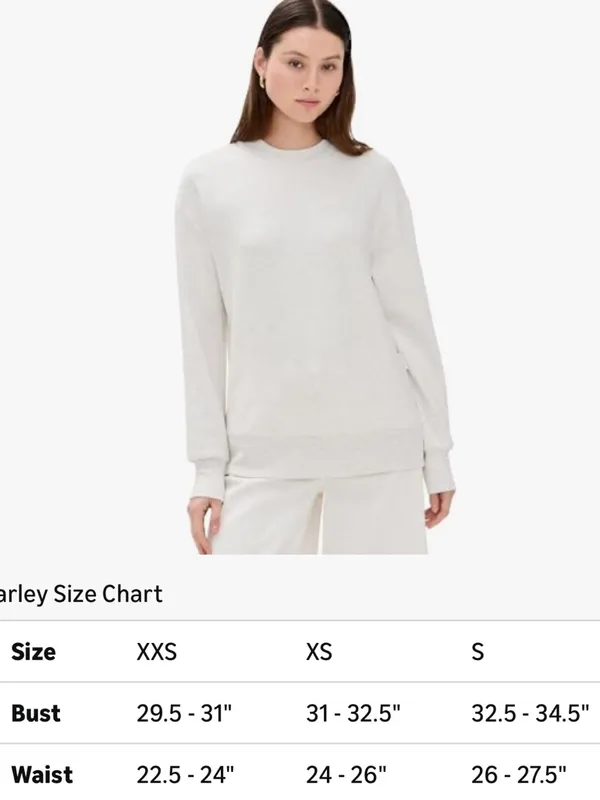 Varley Gabriela Double Soft Pullover Crewneck Sweatshirt - Image 9