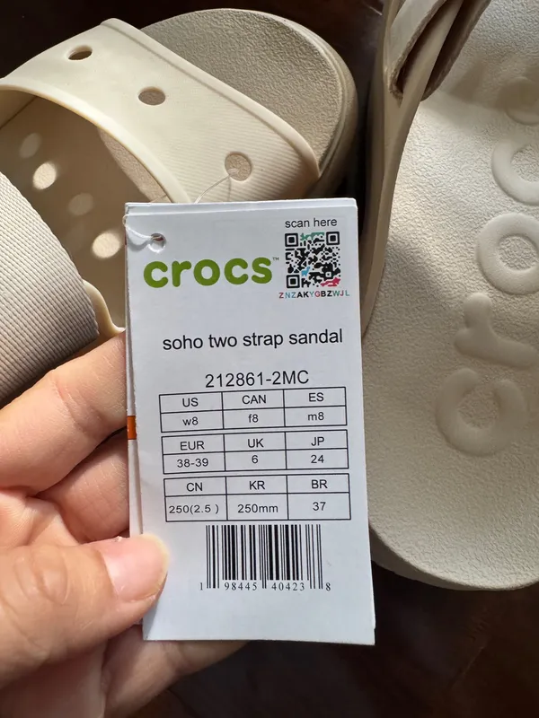 Crocs Women’s Sandals size 8 - Image 2