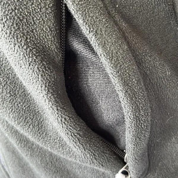 The North Face Women’s Black Full Zip Fleece Long Sleeve Sweater Size L. - Image 3