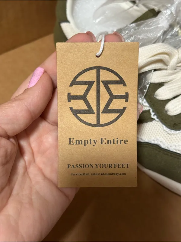 Empty Entire Olive Green Sneakers — Size 7 — New with Tags - Image 8