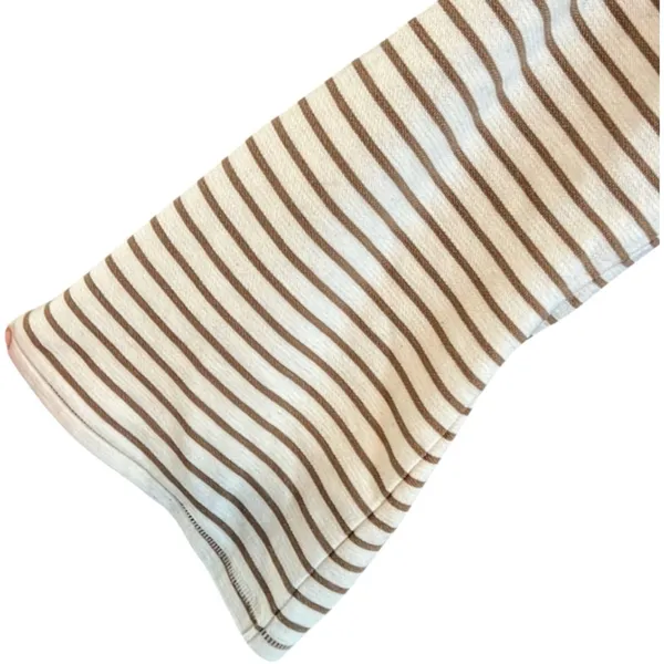 Anthropologie Maeve Slouchy‎ Striped Long Sleeve Tee Size S - Image 8
