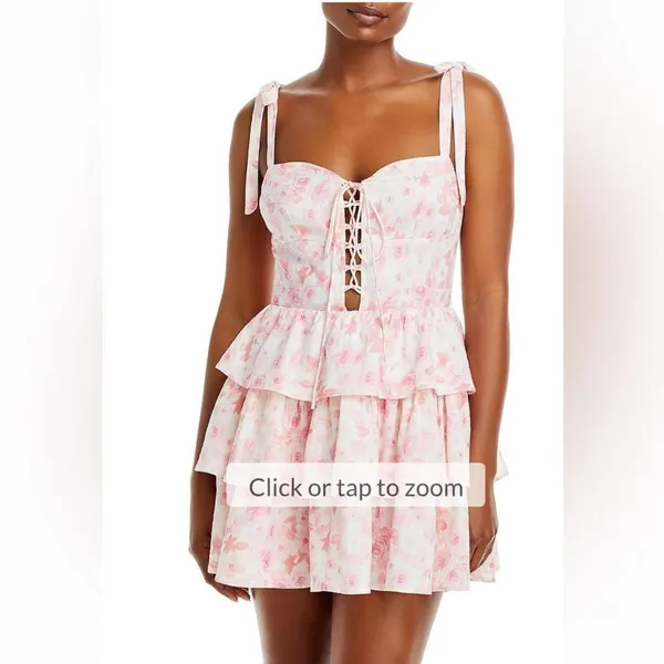 Bardot Mini Dress Size L. Worn once - Image 3