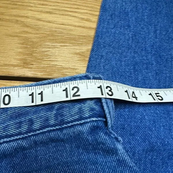 Vintage Lee jeans blue 8 long - Image 6