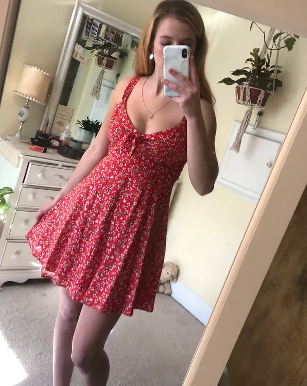 Francesca's Red Sundress - Image 2