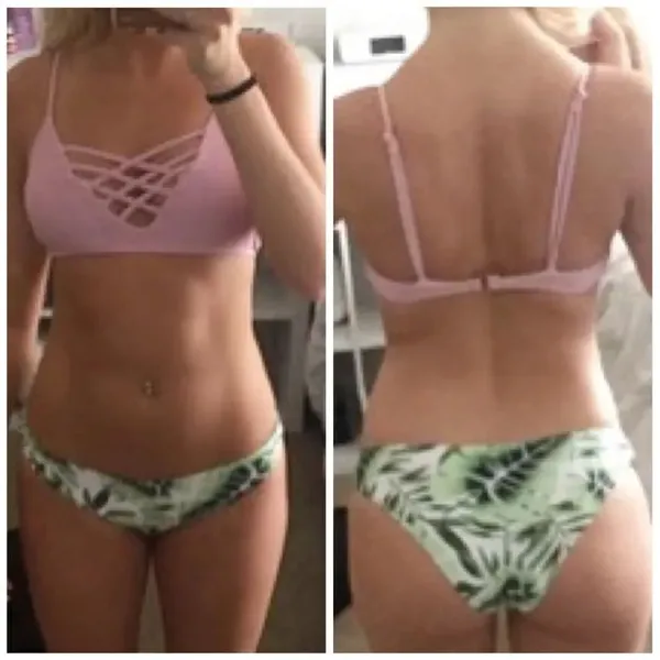 ✨4xHP✨Leaf Print Criss Cross Mix&Match Bikini Set✨ - Image 4