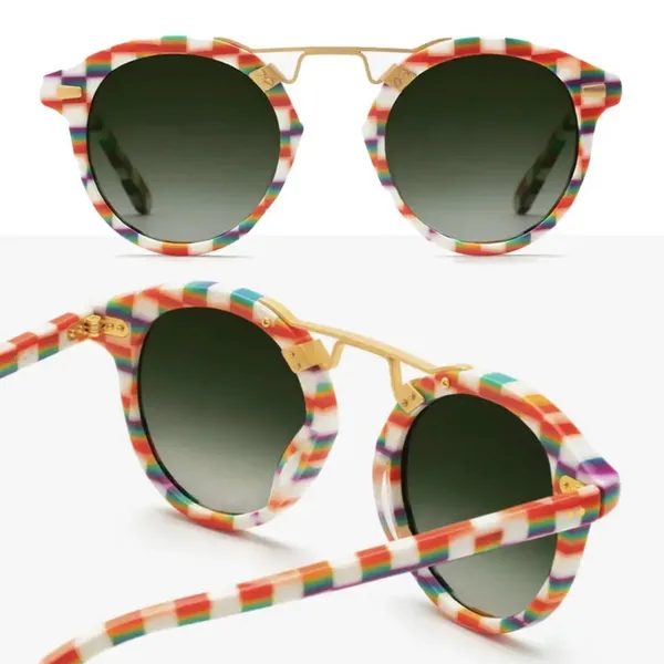 KREWE STL ll amore limited edition Pride month sunglasses NEW - Image 2