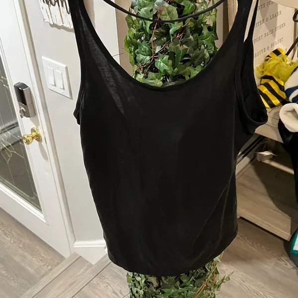 Women’s Black Small Tank Top - Image 2