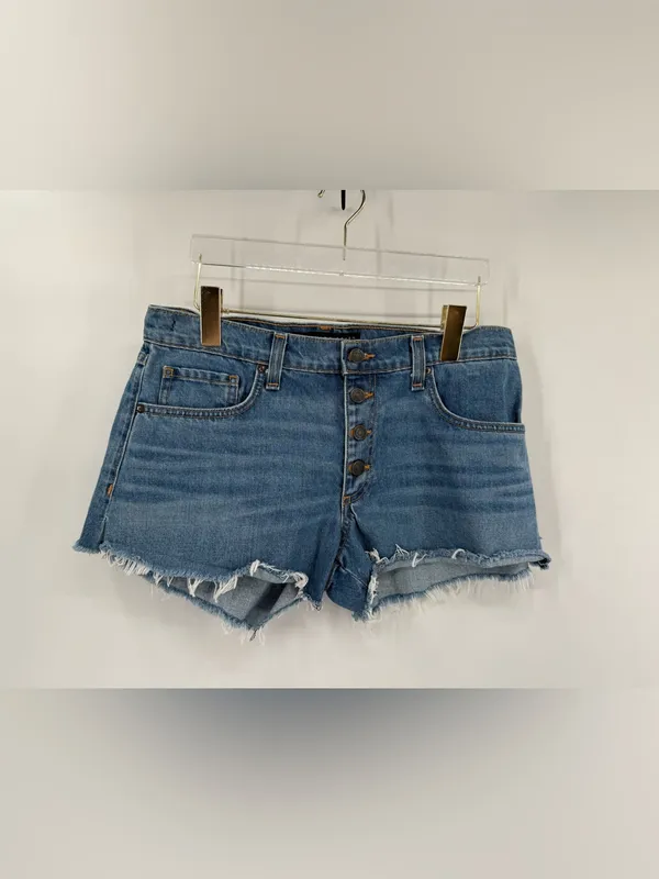 Veronica Bread‎ blue denim cute off shorts size 27 - Image 2