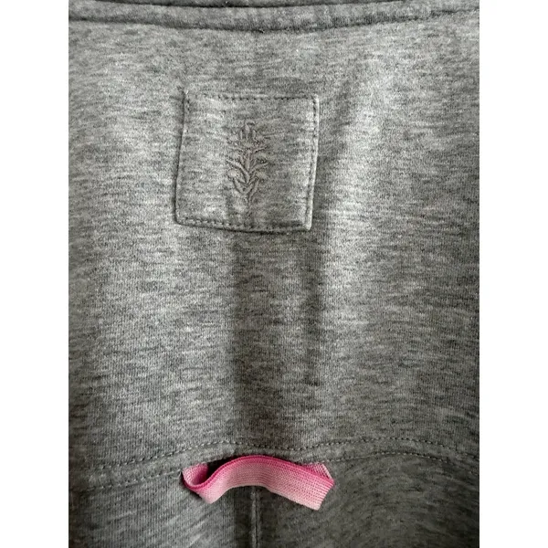 Free People Movement On Your Mark‎ Mock Neck Sweatshirt Gray Women's Size Small - Image 9