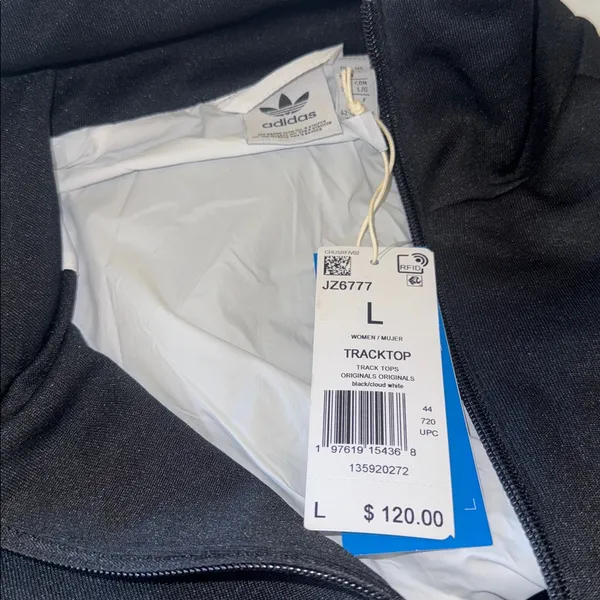 NWT Adidas Originals R3CD TT Women's Jacket Full Zip Loose Fit JZ6777 - Image 8