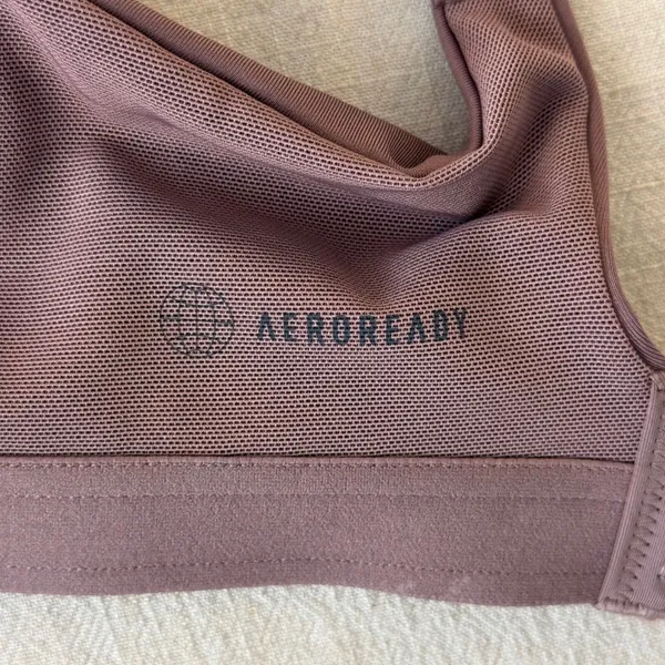 Adidas TLRD HS High Support Sports Bra XS D-DD Wonder Oxide aeroready NWT 32DD‎ - Image 6