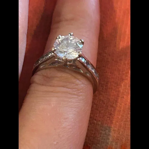 Ring band 925 sterling silver size 6 1/4 - Image 2