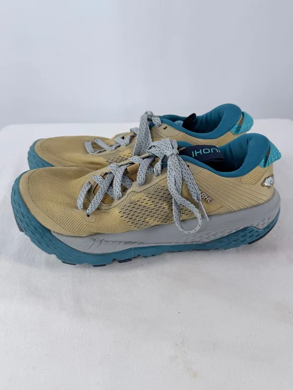 KARHU Ikoni Trail Running Sneaker‎ in New Wheat/Crystal Teal Size 7.5 - Image 3