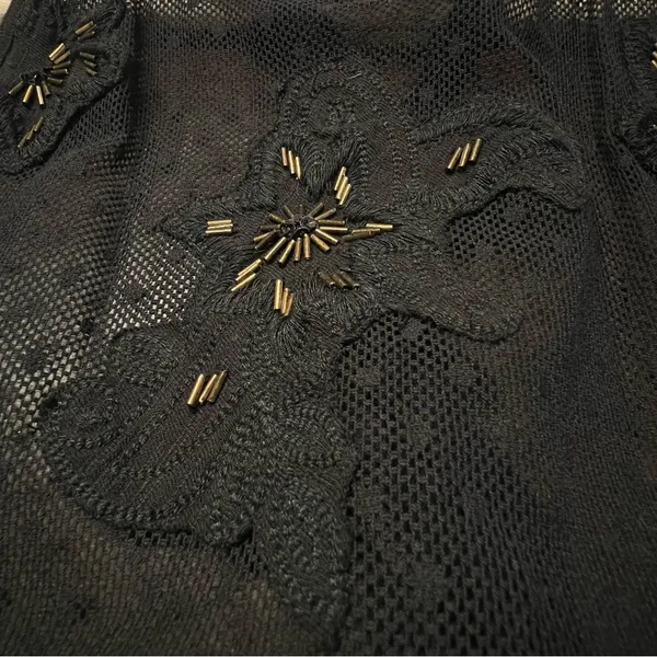 Free People Womens Frankie Lace Sheer Tank Size L Boho Festival Whimsigoth NWT - Image 8