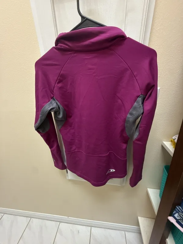 Salomon ActiLite Full Zip Softshell Running Jacket Purple - Image 6