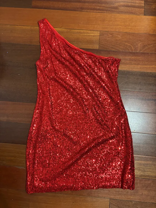 BB Dakota Red sequin mini dress - Image 2