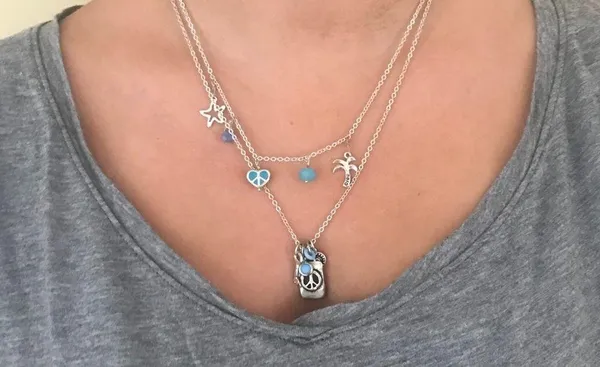 Aeropostale Double Layered Necklace - Image 4