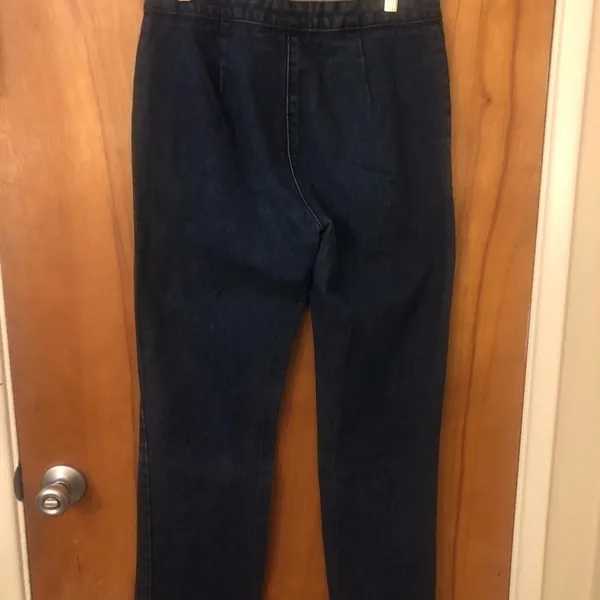Jcrew enjoy straight leg blue jeans trouser style denim casual chic basic preppy - Image 6