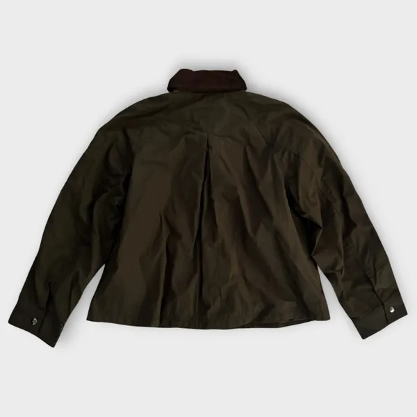 Madewell Waxed Zip-Front Jacket Size Small - Image 6