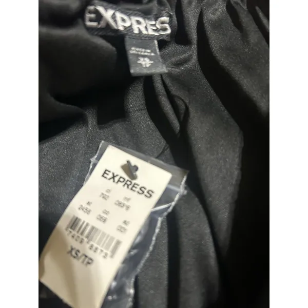 Express Strapless “little black dress” Optional Straps Size XS NEW Night Out Dance Party - Image 7