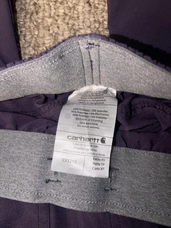 Carhartt Scrub Pants Cross-Flex Bootcut plum - Image 3