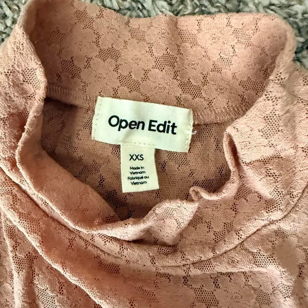 Open Edit Tan Bodysuit - Image 3