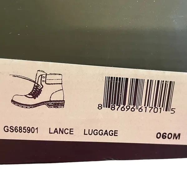 MIA Lance Cognac Luggage Brown/Red Lace Up Ankle Hiking Boots NIB - Size 6 - Image 14