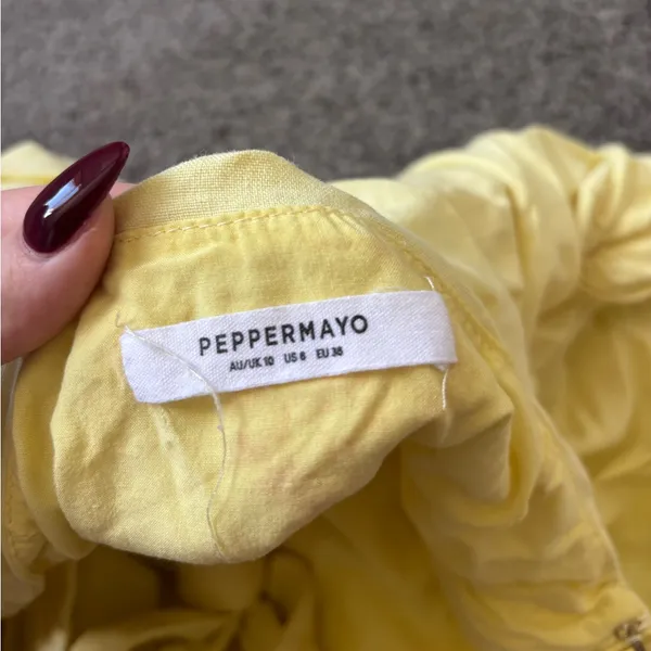 Peppermayo Annalisa Linen Mini Dress - Image 2