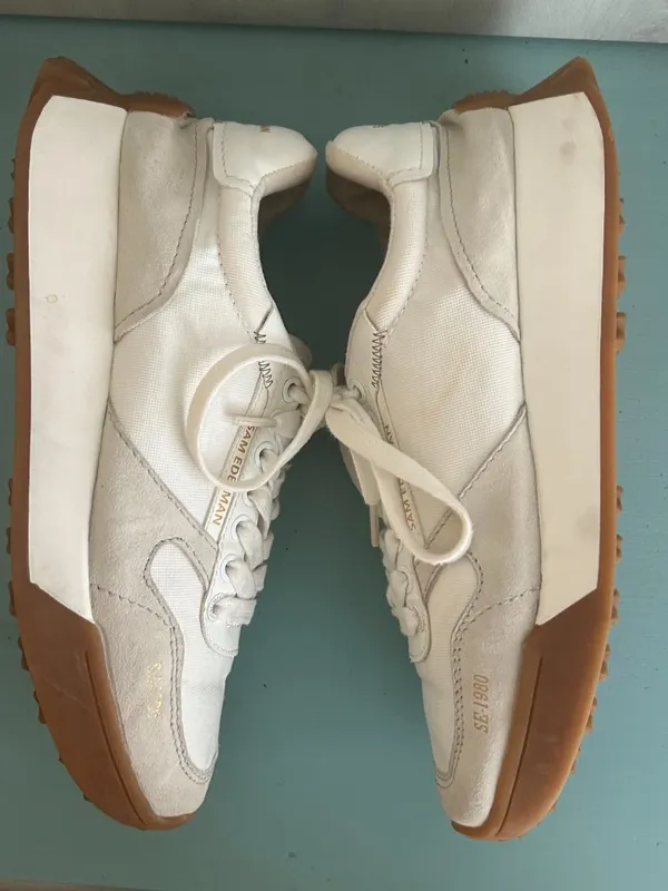 Sam Edelman Layla Sneaker Size 8 Sporty Suede Overlay Platform Lifestyle Sneaker - Image 8