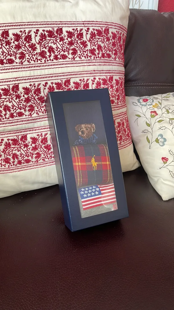 Ralph Lauren Bear Sock Gift Box NIX - Image 5