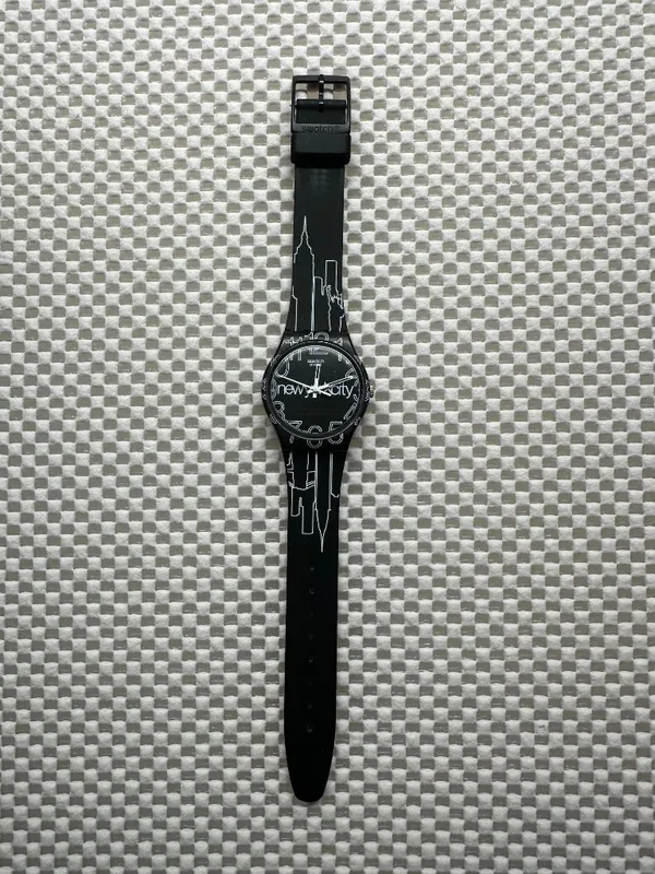 Swatch Watch Lines In The Sky GZ209 Classic 2009 - Image 5