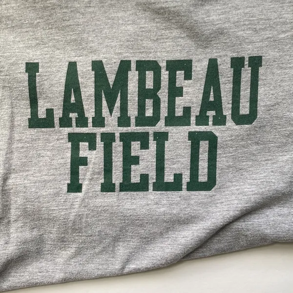 Y2K Packer’s Lambeau Field graphic print t-shirt, size XL - Image 3