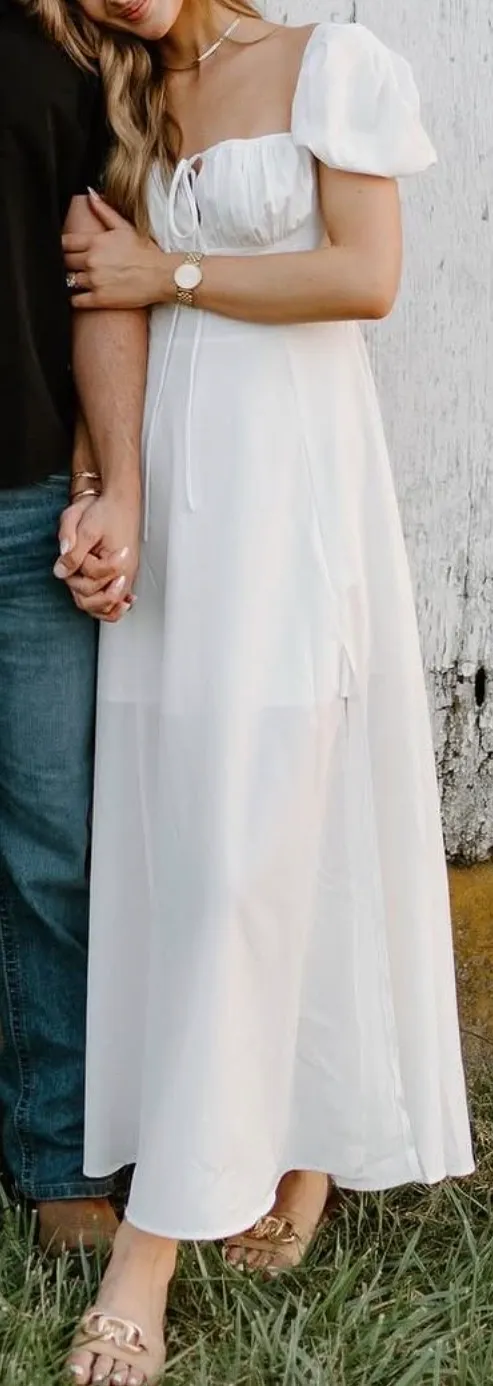 White maxi dress - Image 2