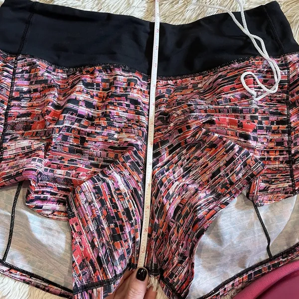 Lululemon Speed Up Shorts Women’s 6 Black Multi Low Rise 2.5” Lined Running - Image 7