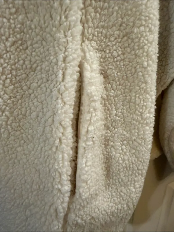 mesh+lace Sherpa Vest Size XL - Image 3